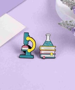 Stranger Things 'Microscope' Enamel Pin - Image 7