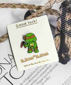 Teenage Mutant Ninja Turtles 'Michelangelo Chibi' Enamel Pin