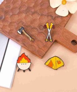 Alternative view of Outdoor Adventure 'Axe' Enamel Pin