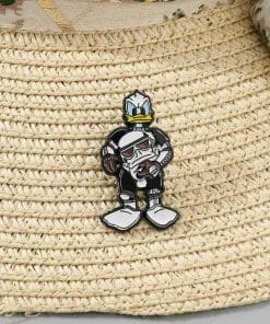 Alternative view of Donald Duck 'Stormtrooper' Enamel Pin