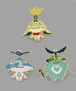 Alternative view of Genshin Impact 'Arashakun' Enamel Pin