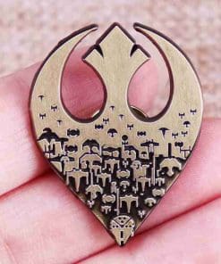 Alternative view of Rebel Alliance 'St*r W*rs Galactic' Enamel Pin