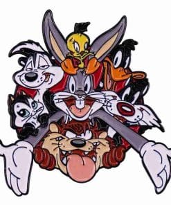 L00ney Tunes 'Bugs Bunny and the Gang' Enamel Pin