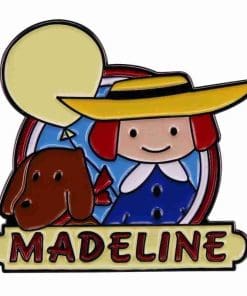 Madeline and Genevieve Enamel Pin