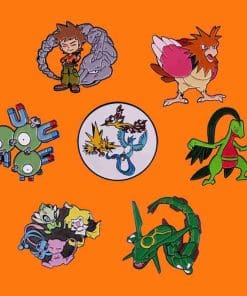 Alternative view of Pokemon 'Mew and Friends' Enamel Pin
