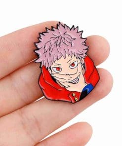Alternative view of Jujutsu Kaisen 'Yuji | Sukuna Mouth Hand' Enamel Pin