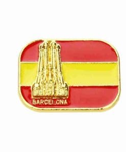 Barcelona 'Spain | Flag' Enamel Pin