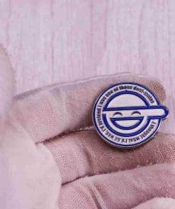 Alternative view of Ghost In The Shell 'S.A.C The Laughing Man' Enamel Pin