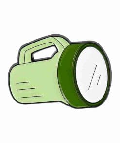 Outdoor Adventure 'Flash Light' Enamel Pin