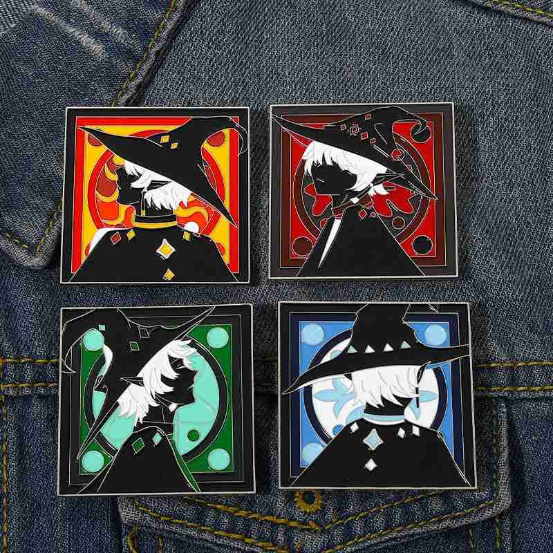 Sky: Children of the Light 'Red Light | Wizard' Enamel Pin - Image 3
