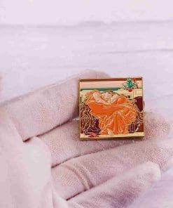 Alternative view of Sleeping Lady Enamel Pin