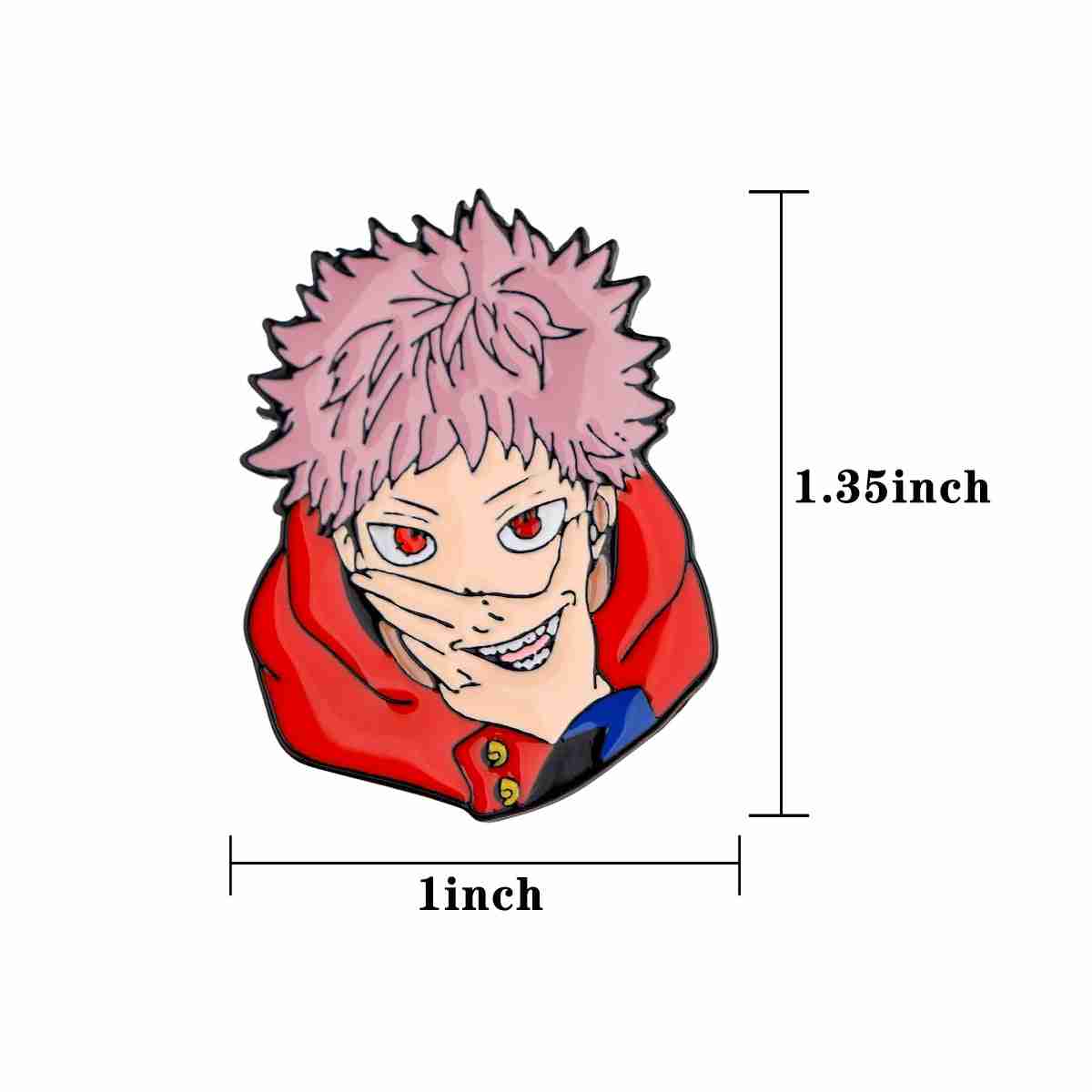 Jujutsu Kaisen 'Yuji | Sukuna Mouth Hand' Enamel Pin - Image 3