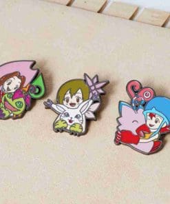 Digimon Adventure 'Kari Kamiya & Gatomon' Enamel Pin - Image 3