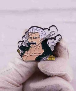 Alternative view of One Piece 'Smoker' Enamel Pin