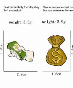 Stranger Things 'Money Bag' Enamel Pin - Image 5