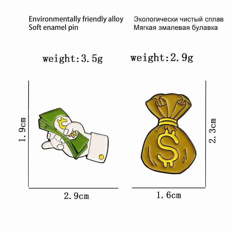 Stranger Things 'Money Bag' Enamel Pin - Image 5