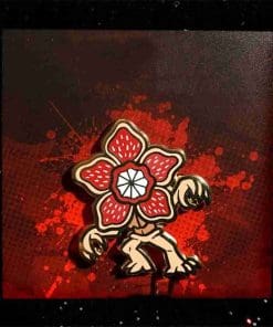 Alternative view of Stranger Things 'Demogorgon | Cannibal Flower' Enamel Pin