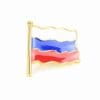 Russian Flag Enamel Pin