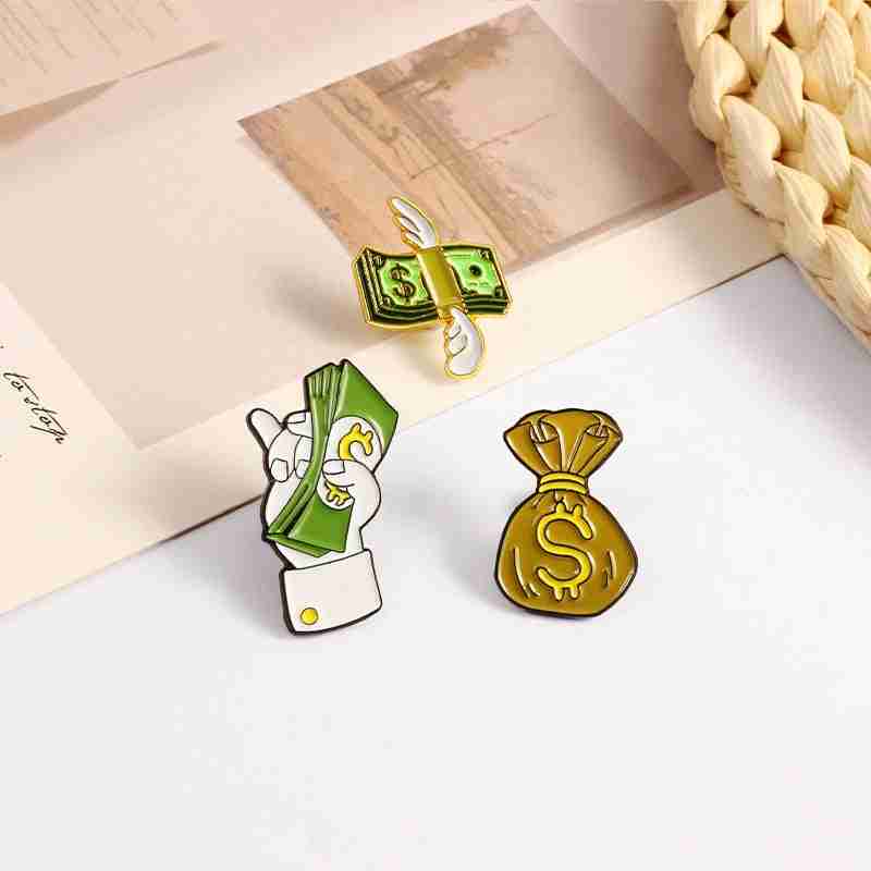 Stranger Things 'Money Bag' Enamel Pin - Image 3