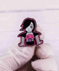 Alternative view of Undertale 'Mettaton' Enamel Pin
