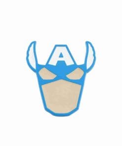 Captain America 'Mask' Enamel Pin