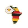 Map x Flag 'Zimbabwe' Enamel Pin