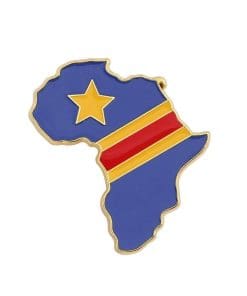 Map x Flag 'Democratic Republic of the Congo Enamel Pin