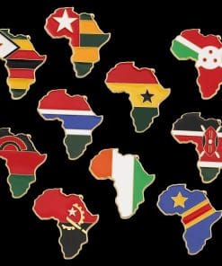 Alternative view of Map x Flag 'Burundi' Enamel Pin
