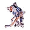 Sporty Cat 'Ice Hockey' Enamel Pin