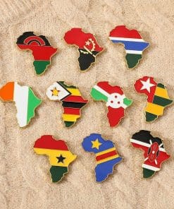 Map x Flag 'Gambia' Enamel Pin - Image 5