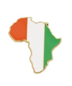 Map x Flag 'Ivory Coast' Enamel Pin