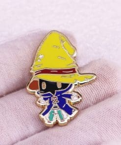 Alternative view of Final Fantasy 'Wizard Vivi Ornitier' Enamel Pin