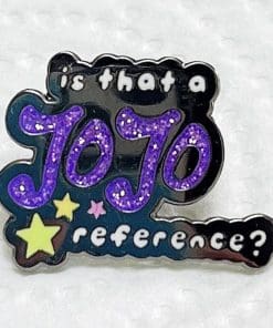 Alternative view of JoJo's Bizarre Adventure 'Jojo Reference' Enamel Pin