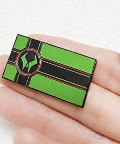 Alternative view of Doctor Doom 'Flag of Latveria' Enamel Pin