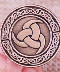 Triple Horn of Odin Enamel Pin