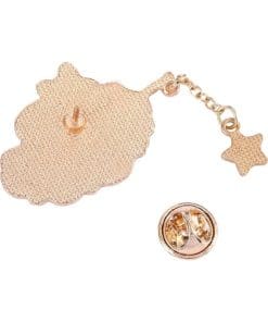 Cute Astronaut 'Lil Girl | Star Fishing' Enamel Pin - Image 4