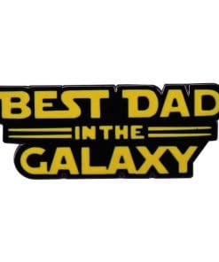 St*r W*rs 'Best Dad in the Galaxy' Enamel Pin