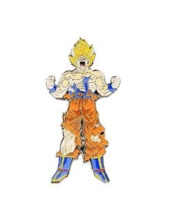 Alternative view of Dragon Ball Z 'Super Saiyan Goku' Enamel Pin