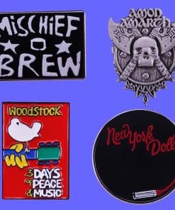 Alternative view of Rock Band 'New York Dolls' Enamel Pin