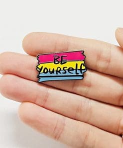 Rainbow Pride 'Be Yourself' Enamel Pin