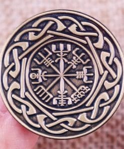 Runic Compass 'Vegvisir Amulet' Enamel Pin