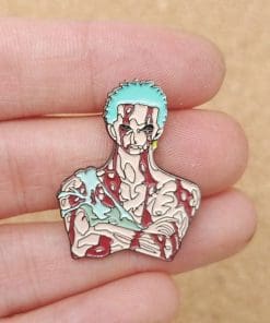 Alternative view of One Piece 'Roronoa Zoro | Nothing Happened' Enamel Pin