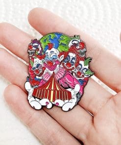 Carnival Clowns Enamel Pin