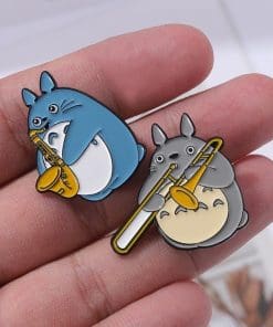 Alternative view of My Neighbor Totoro 'Trombone' Enamel Pin