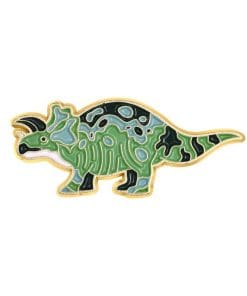 Dinosaur 'Triceratops' Enamel Pin