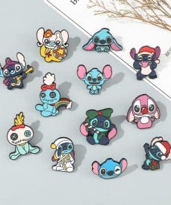 Alternative view of Lilo and Stitch 'Cute Angel' Enamel Pin