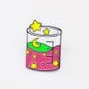 Science Experiment 'Beaker | Star Chemical' Enamel Pin