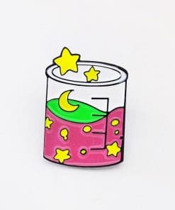 Science Experiment 'Beaker | Star Chemical' Enamel Pin