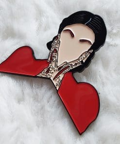 Alternative view of Pearl 'Mia Goth | Aesthetic' Enamel Pin