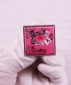 Alternative view of Mean Girls 'Burn Book' Enamel Pin